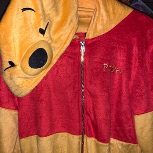 Winnie the Pooh Disney onesie for adults NWT